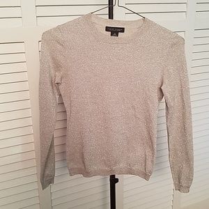 Banana Republic silver long sleeve top